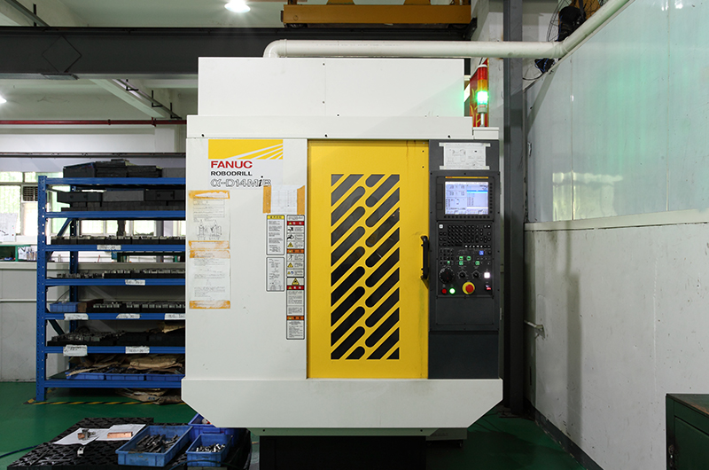 Fanuc for electrode