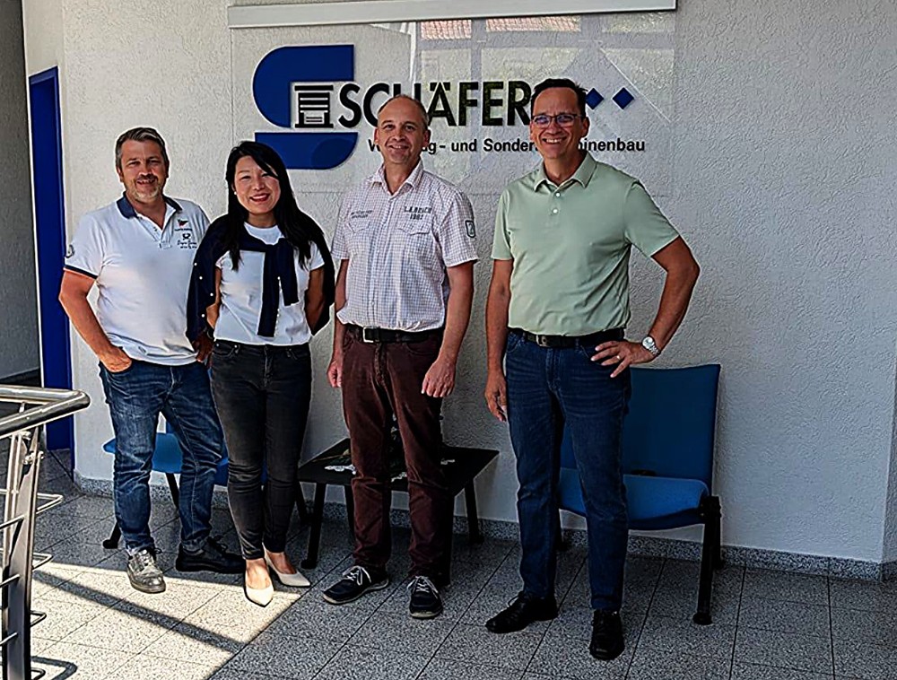 Fides Global Link with Schaefer, jig and special machinery partner in Germany